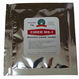 Kvasnice sušené svrchní - Cider MS-1
