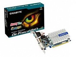 Grafická karta 	GIGABYTE GeForce 210 1GB