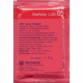 Kvasnice sušené svrchní - SafAle US-05