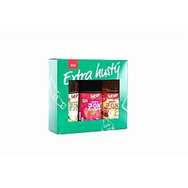 Sirupy ZON dárkové balení - Bezový květ, Jablko, Malina