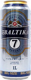 Pivo BALTIKA No7 1L plech