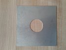 Vymezovací plech stojanu 180x180/60mm