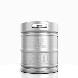 Bernard s čistou hlavou Švestka KEG 20l